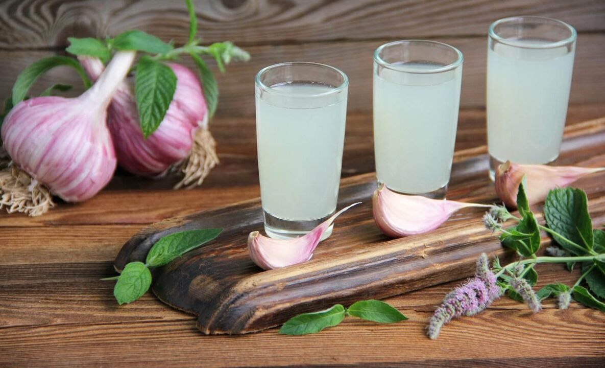 cồn tỏi để tăng hiệu lực
